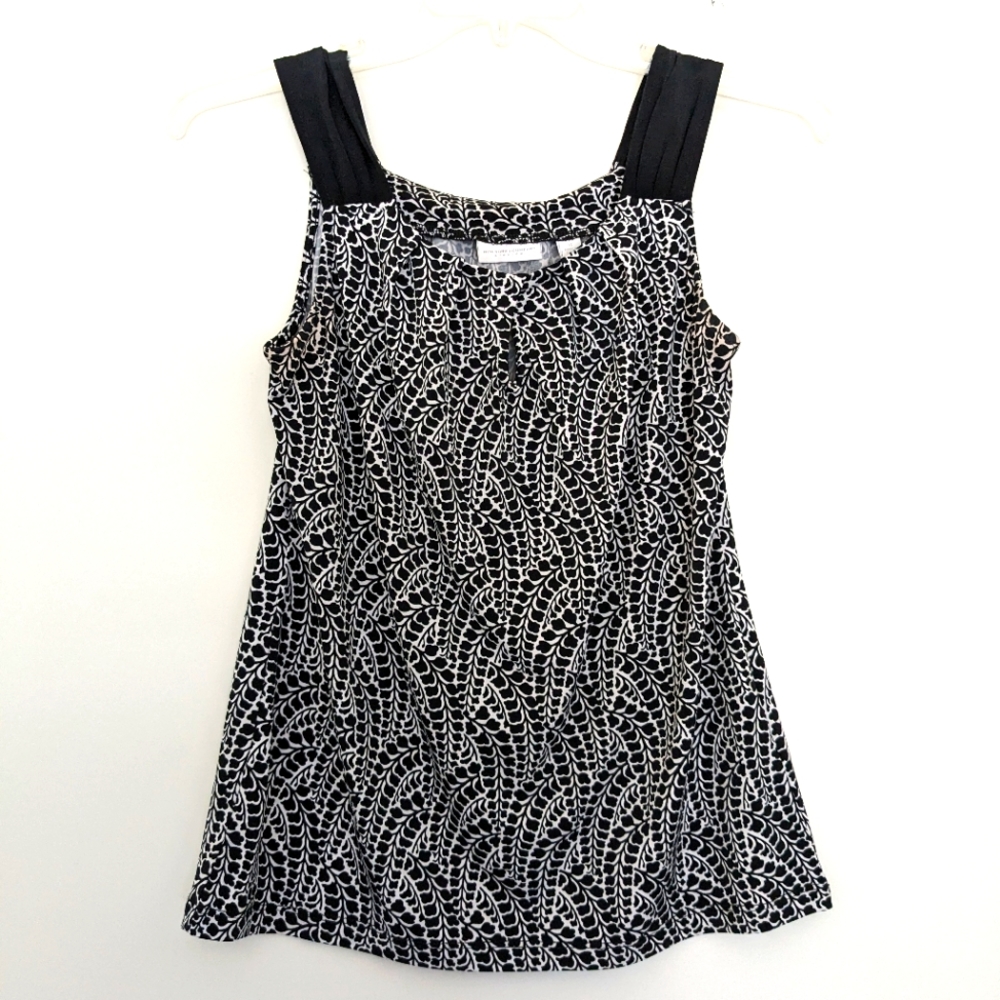 B&W New York and Company Stretch Tank Blouse, WXS